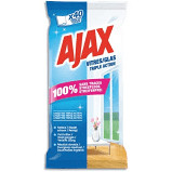 Ajax Vitres Lingettes Triple Action x 40